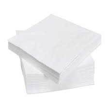 Салфетки бумажные ЖАСМИН россыпь белые 23х23см 1500шт/уп